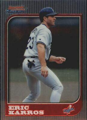 Eric Karros #21 Baseball Cards 1997 Bowman Chrome