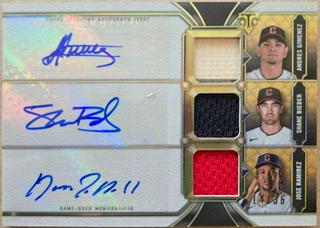 Andres Gimenez, Shane Bieber, Jose Ramirez