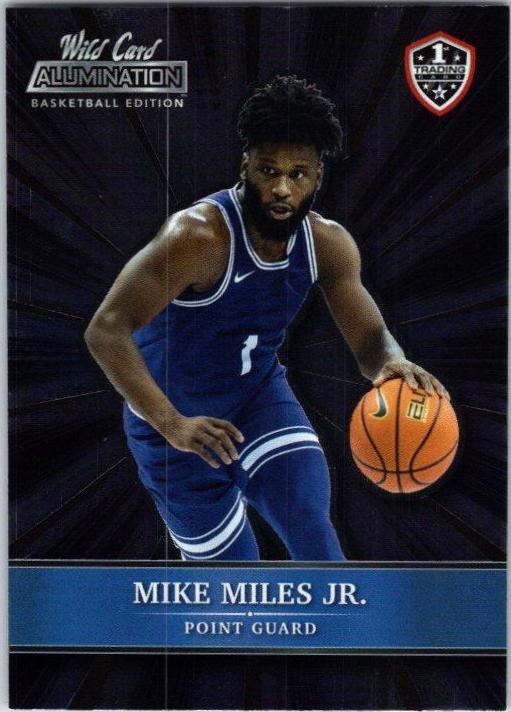 Mike Miles Jr #65 2021 Wild Card Alumination Basketball