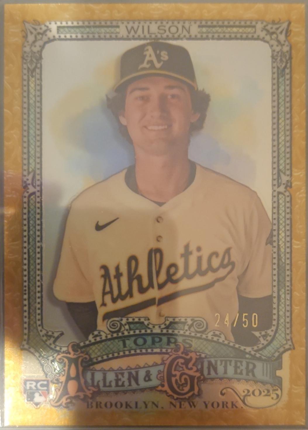 Jacob Wilson [Gold Refractor Chrome Variation] #105