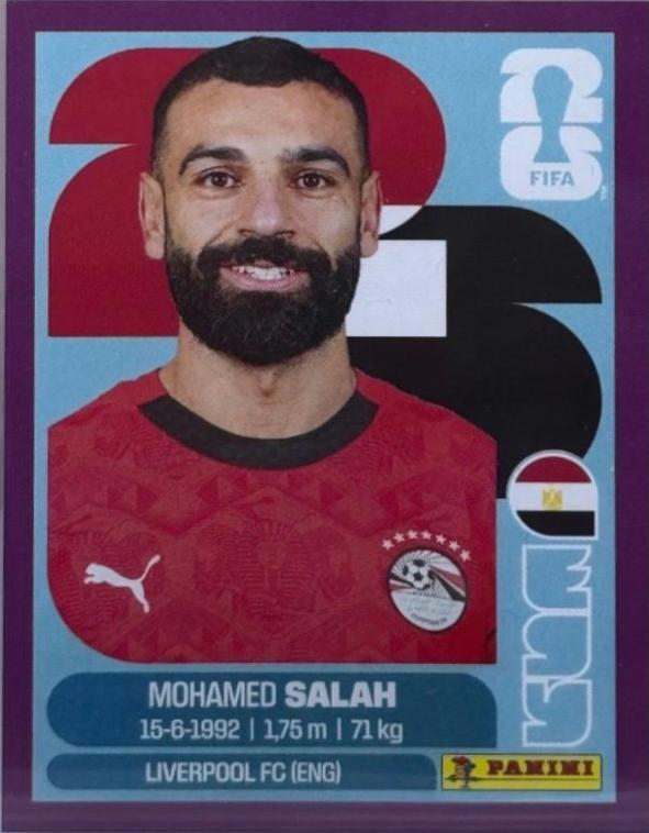 Mohamed Salah [Purple] #EGY17 Prices | 2026 Panini FIFA World Cup
