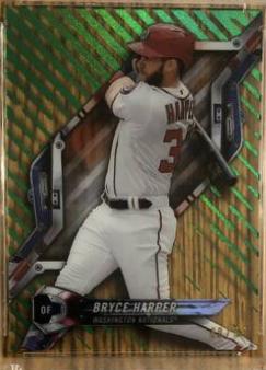 Bryce Harper [Rainbow Foil Green] #HT-BH