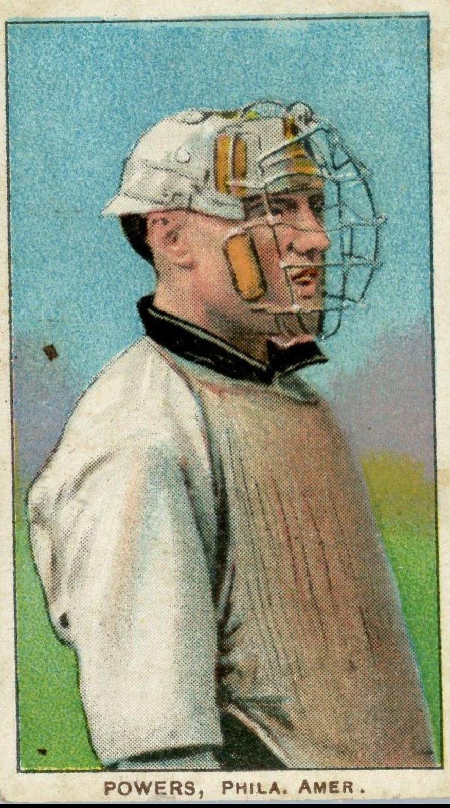 Mike Powers #NNO Baseball Cards 1909 T206 Piedmont 150