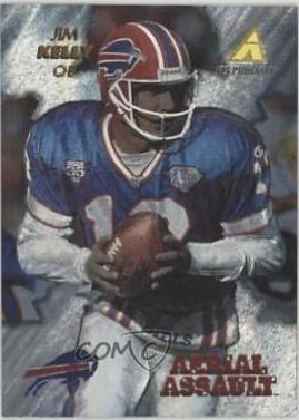 Jim Kelly #AA17 Football Cards 1995 Pinnacle Club Collection Aerial Assault