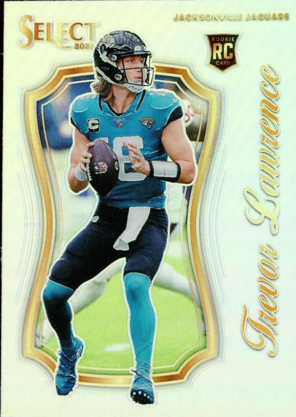 Trevor Lawrence #SCR-1 Football Cards 2020 Panini Select Certified Rookies