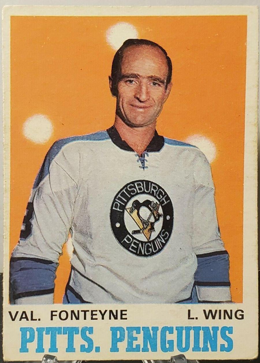 Val Fonteyne #208 1970-71 O-Pee-Chee Hockey