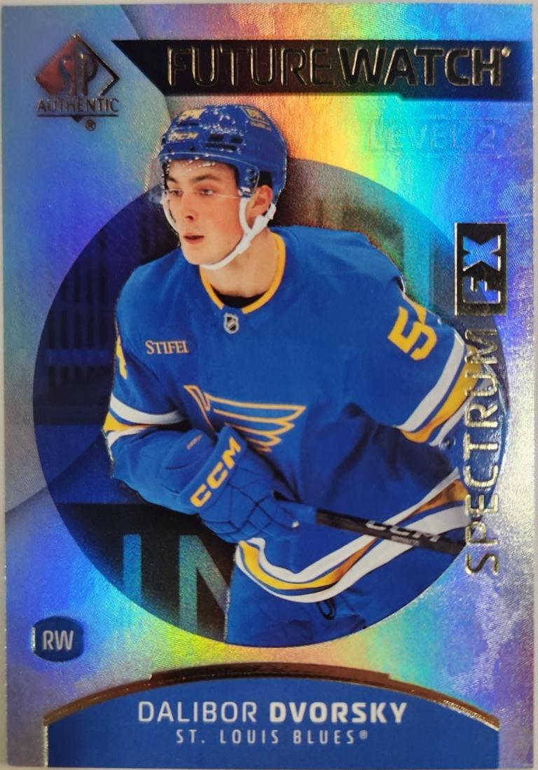 Dalibor Dvorsky #S-72 2025-26 SP Authentic Hockey Spectrum FX