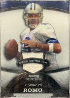 Tony Romo #57 2008 Bowman Sterling Football