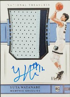 Yuta Watanabe Patch Autograph
