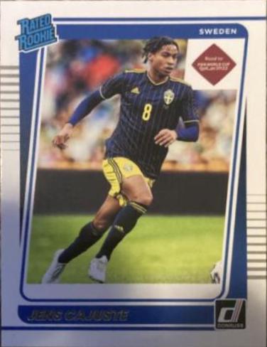 Jens Lys Cajuste #191 Soccer Cards 2021 Panini Donruss Road to Qatar