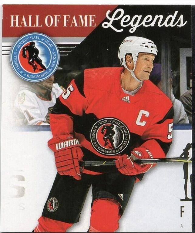 Nicklas Lidstrom #HOF-NL Hockey Cards 2021 SP Game Used HOF Legends Sweaters