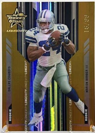 Marion Barber #234 2005 Leaf Rookies & Stars Football