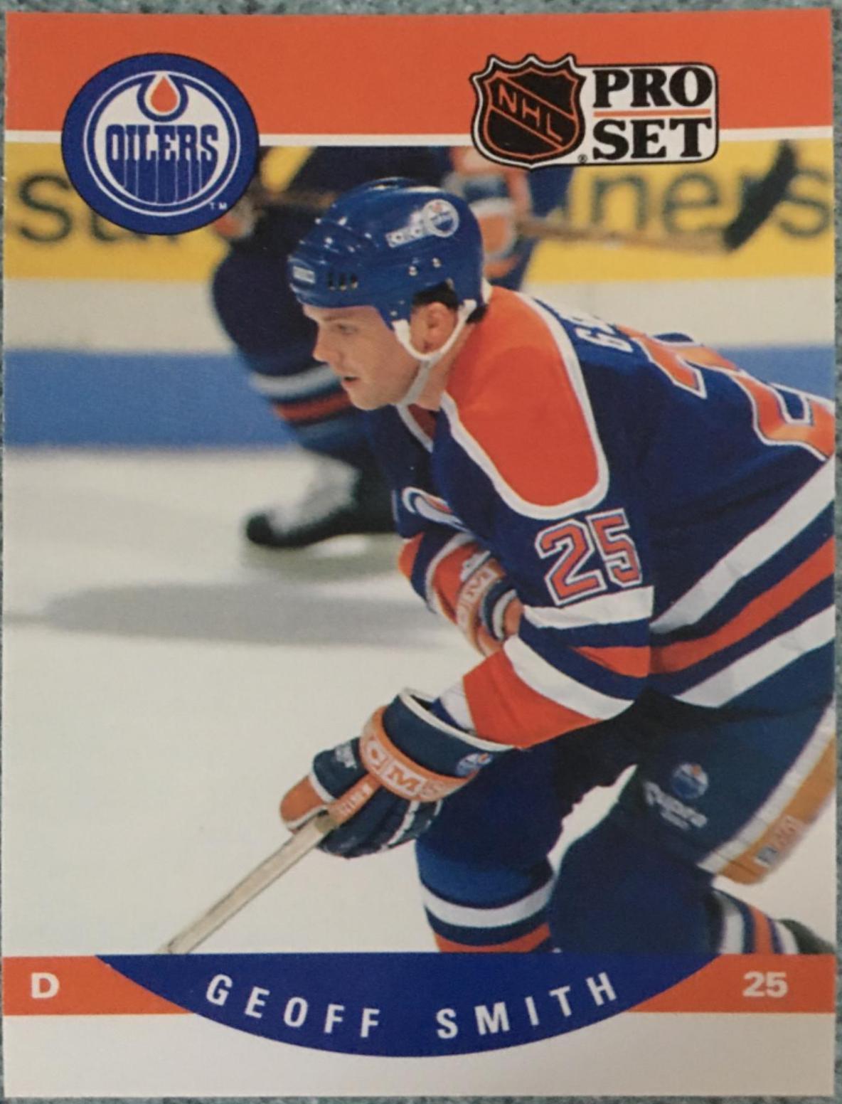 Geoff Smith #446 Hockey Cards 1990 Pro Set