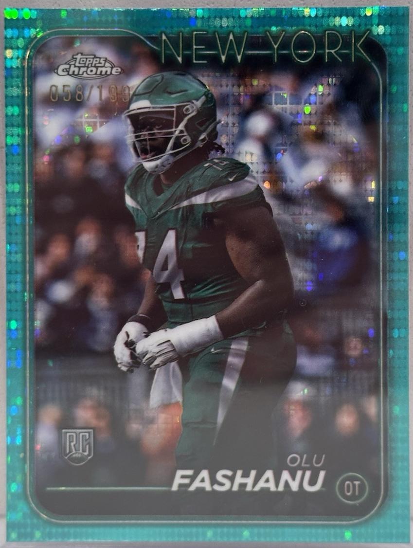Olu Fashanu [Aqua Refractor] #238