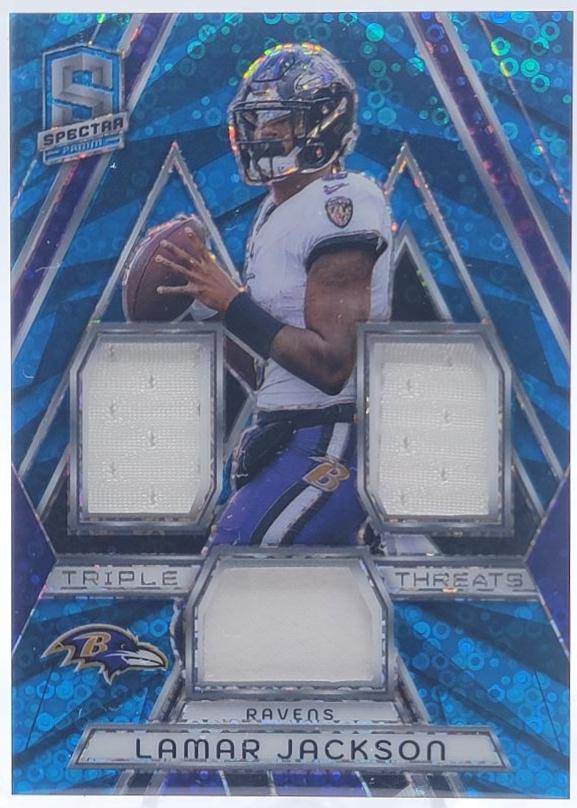Lamar Jackson [Blue Neon] #TT-LJN
