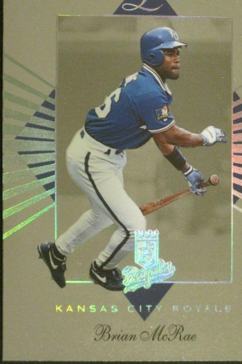 Brian McRae #41 Baseball Cards 1994 Leaf Limited