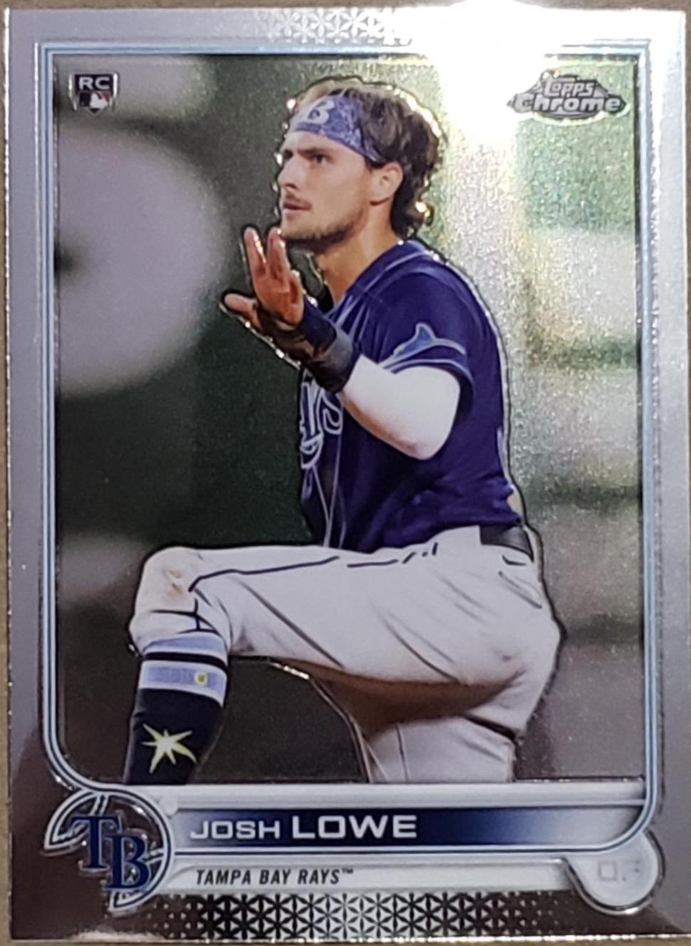 Josh Lowe #83 Baseball Cards 2022 Topps Chrome