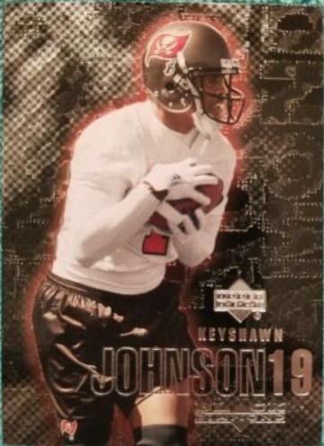 Keyshawn Johnson #111 2000 Upper Deck Black Diamond Football