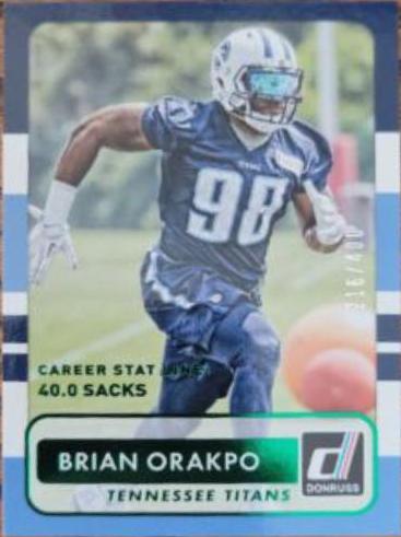 Brian Orakpo [Career Stat Line] #159