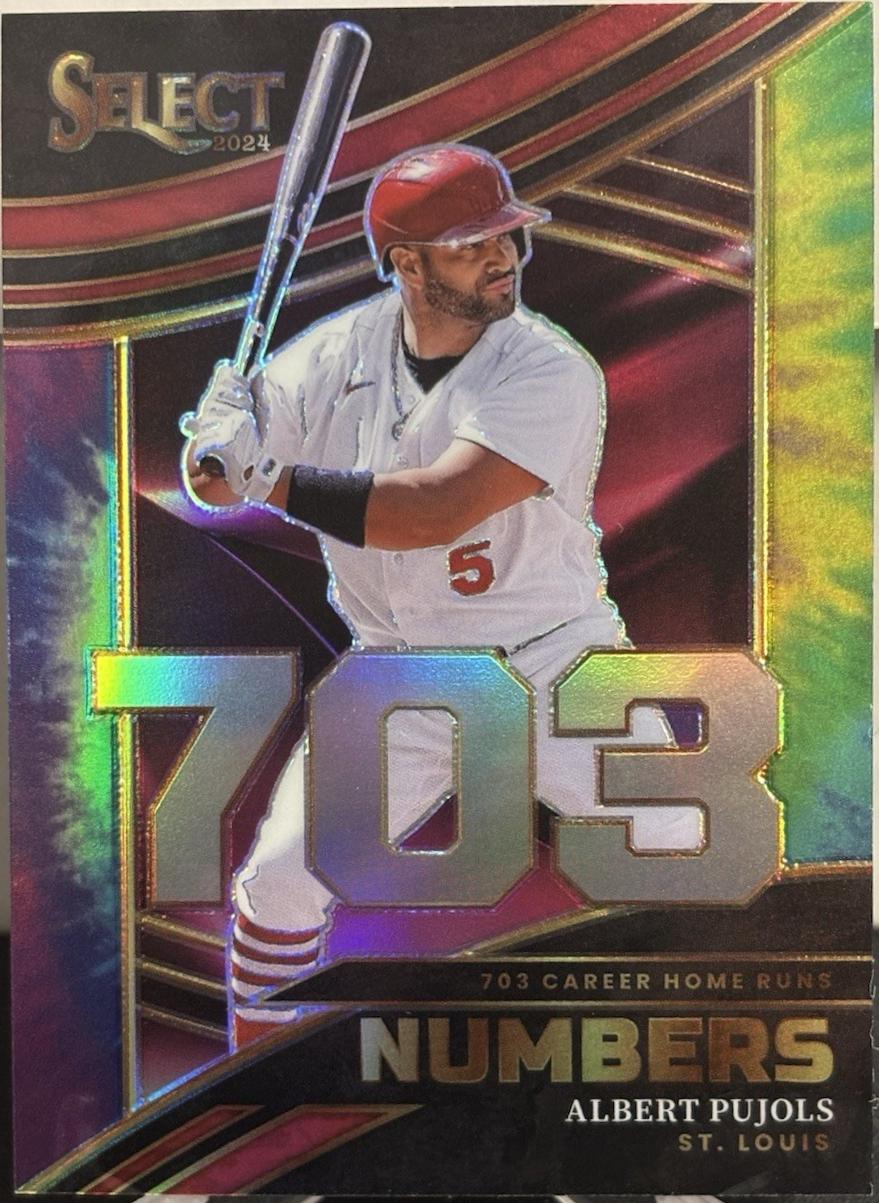 Albert Pujols [Tie-Dye Prizm] #14