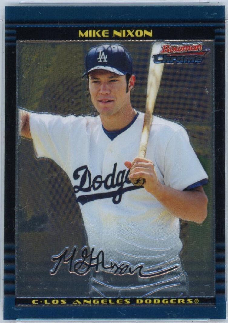 Mike Nixon #15 2002 Bowman Chrome Draft Picks Baseball