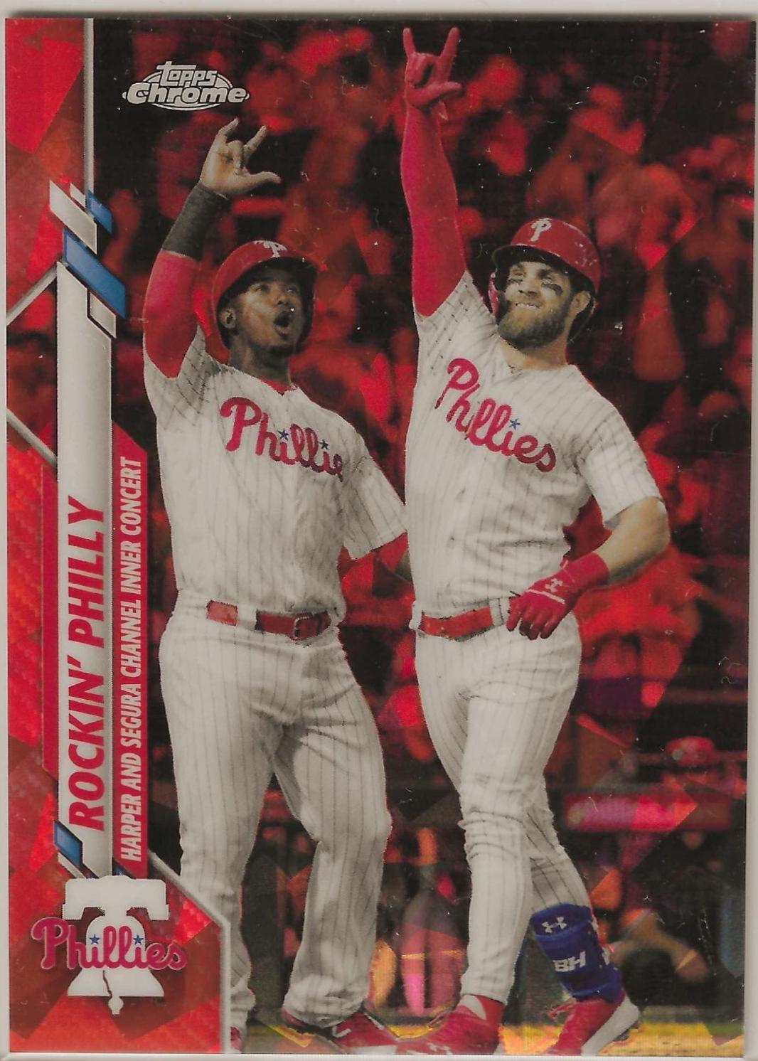 Rockin' Phlly #U-74 2020 Topps Chrome Update Sapphire Baseball