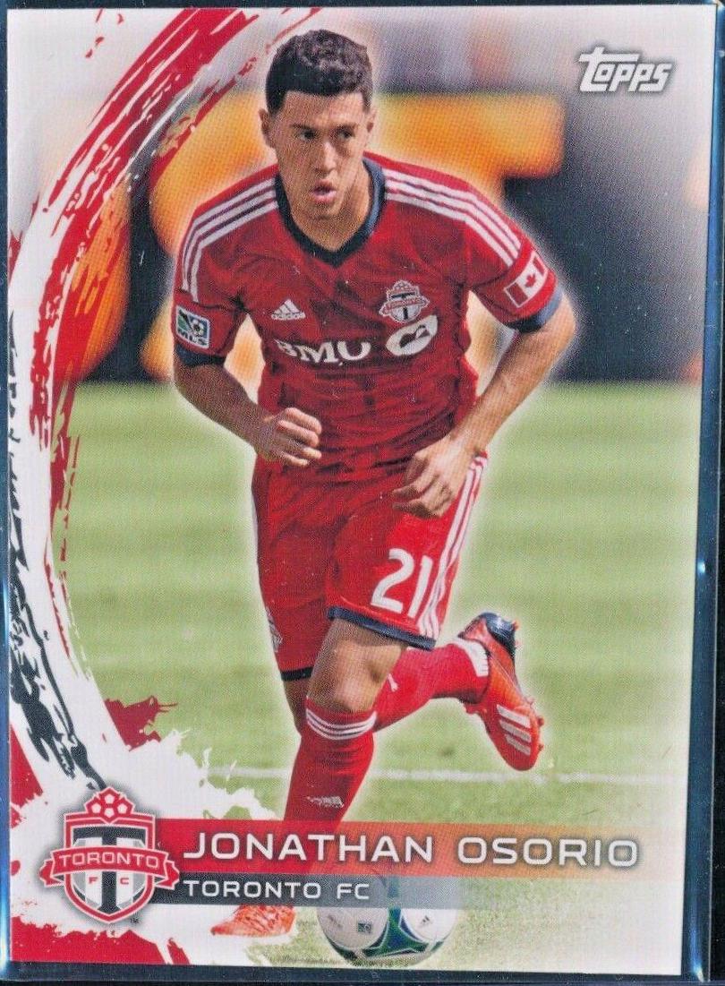 Jonathan Osorio #75 Soccer Cards 2014 Topps MLS