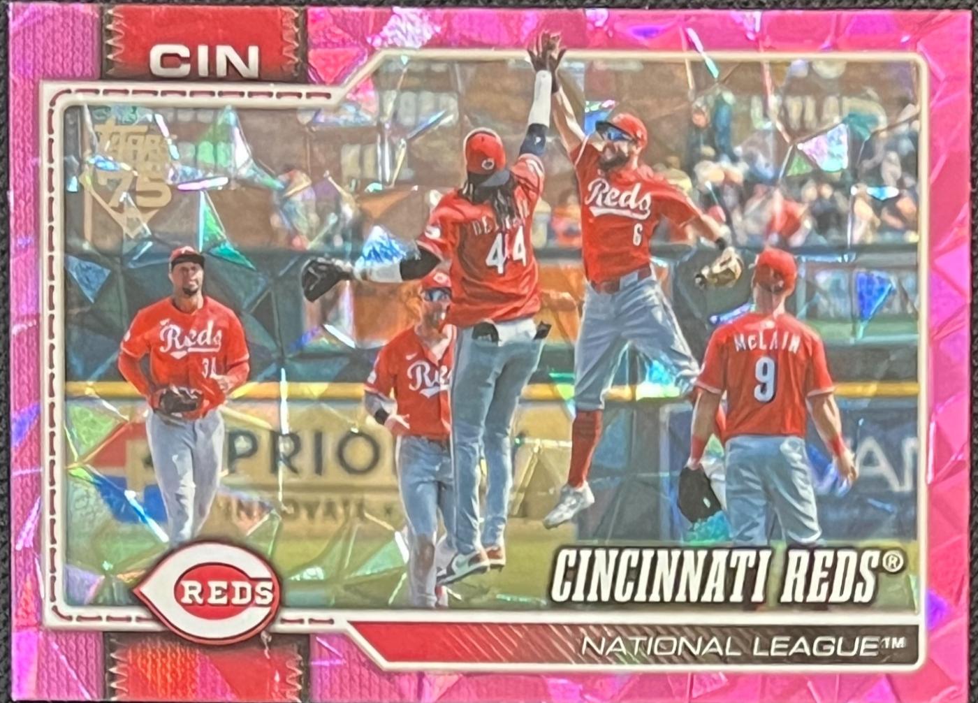 2026 Cincinnati Reds [Pink Diamante Foil] #488