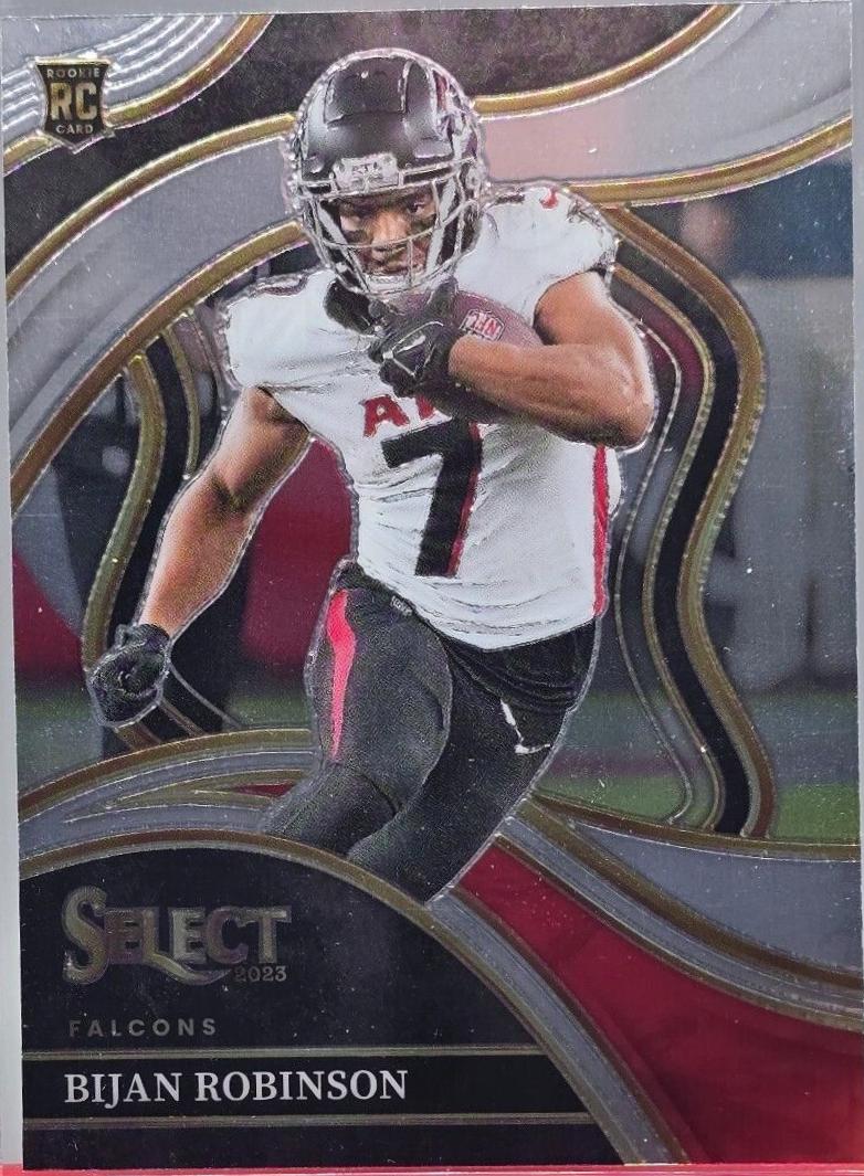 Bijan Robinson #296 Football Cards 2023 Panini Select