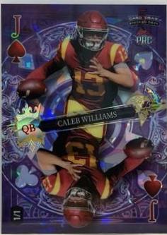 Caleb Williams #DK-CW 2023 Wild Card 5 Card Draw Football