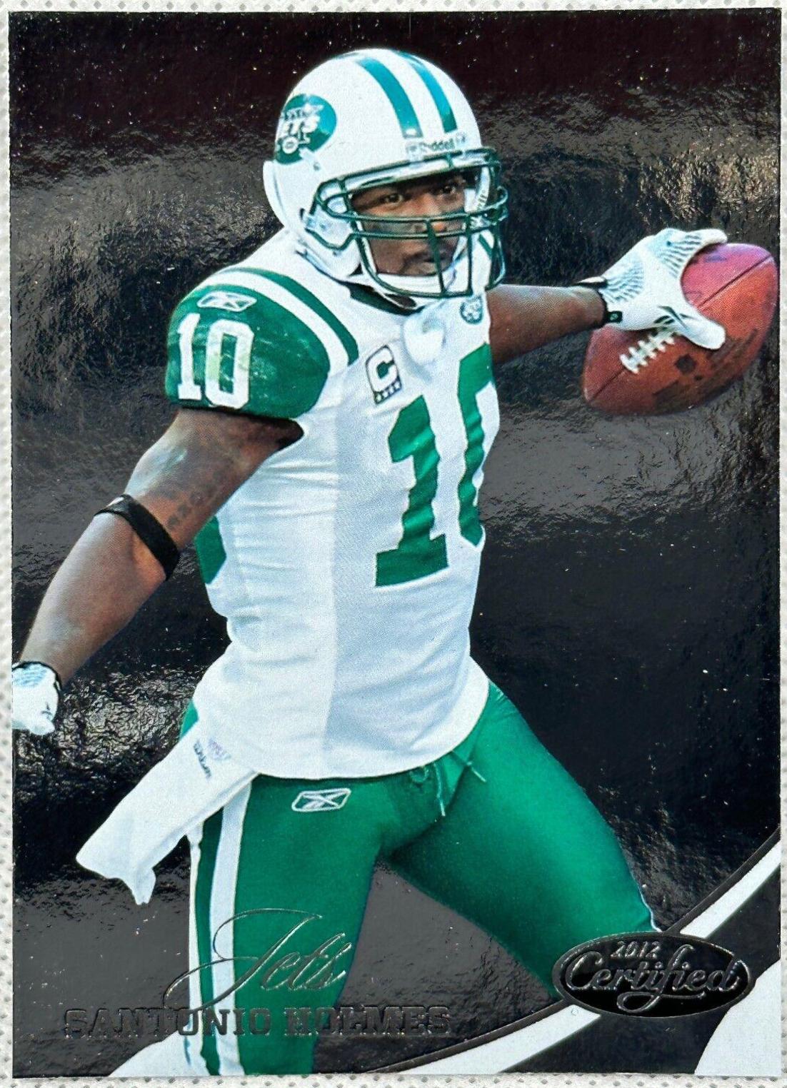 Santonio Holmes #8 Football Cards 2012 Panini Certified