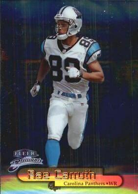 Rae Carruth #11 Football Cards 1998 Fleer Brilliants