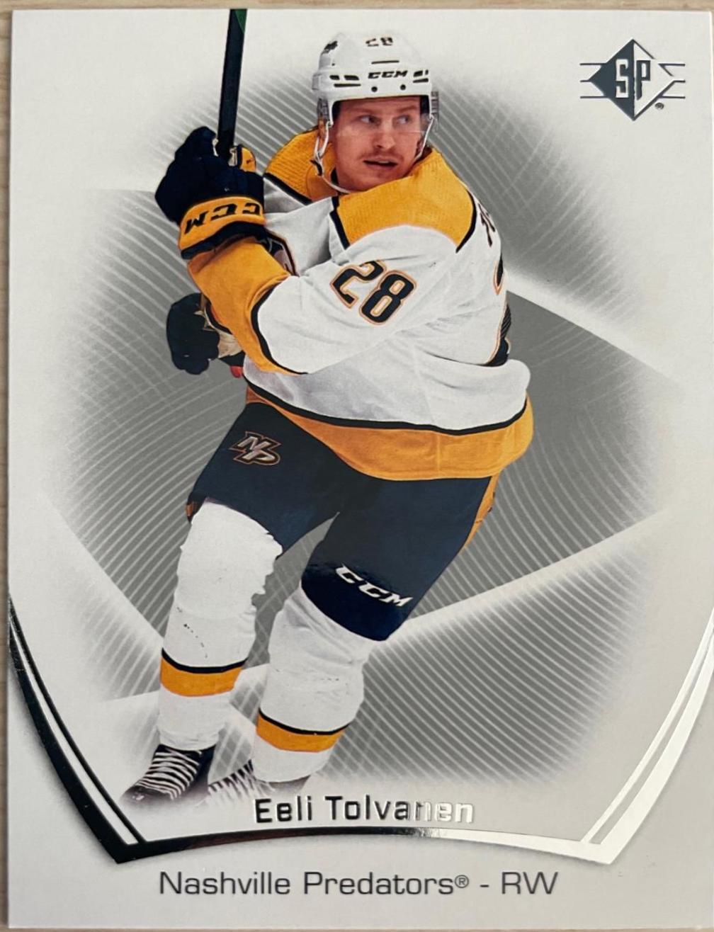 Eeli Tolvanen #8 Hockey Cards 2021 SP