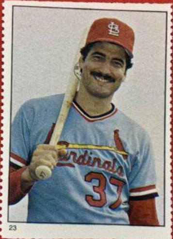 Keith Hernandez #23 Baseball Cards 1982 Fleer Stamps
