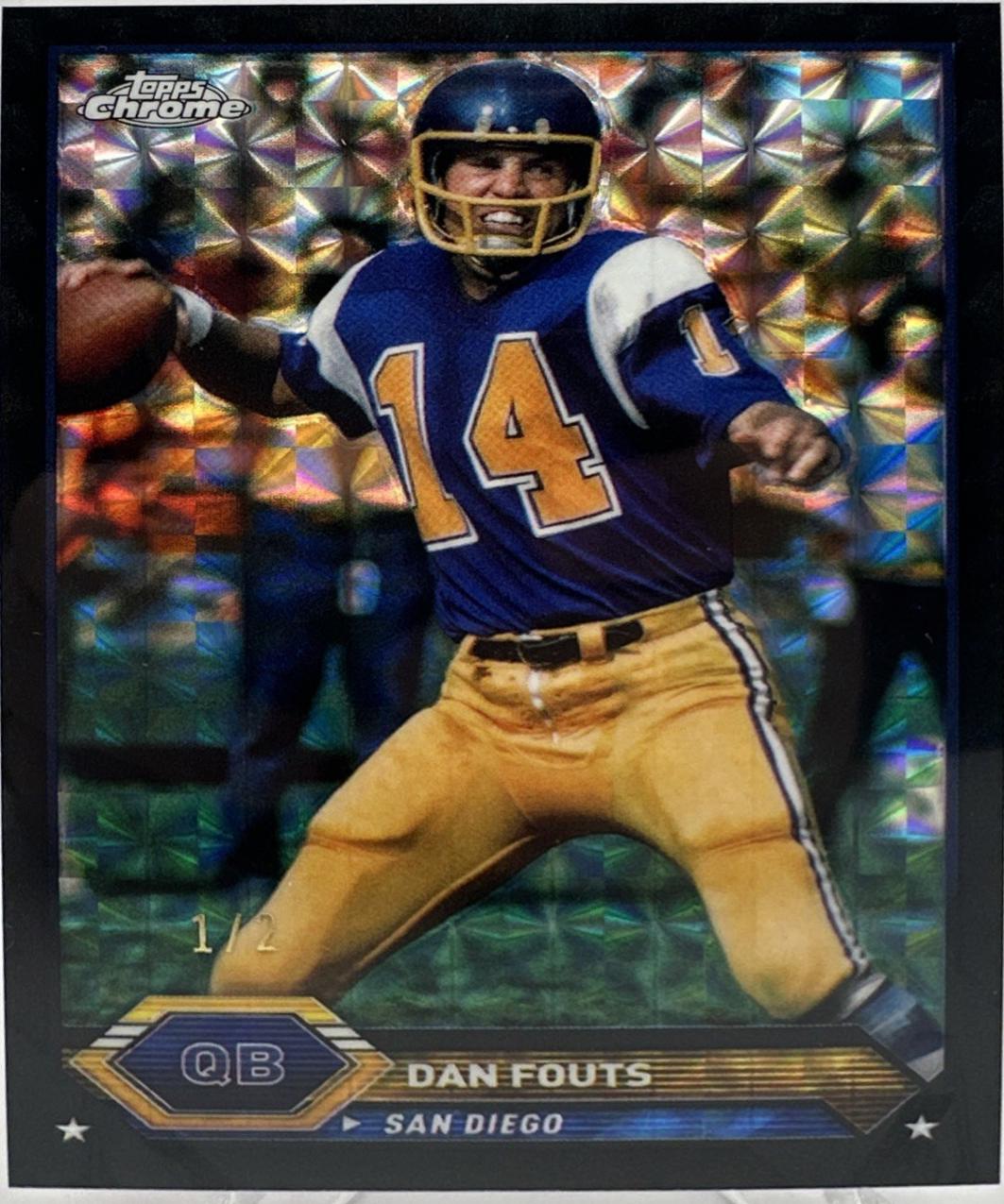 Dan Fouts [Black Geometric] #19