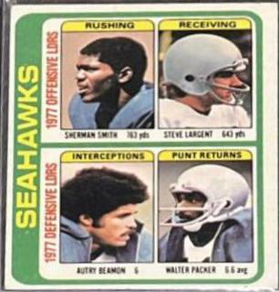 Seahawks Team Checklist