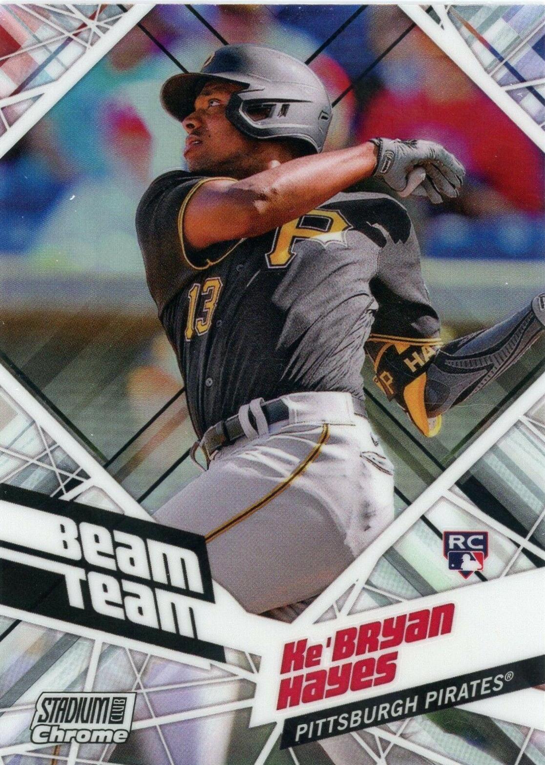 Ke'Bryan Hayes #BTC-21 Baseball Cards 2021 Stadium Club Chrome Beam Team
