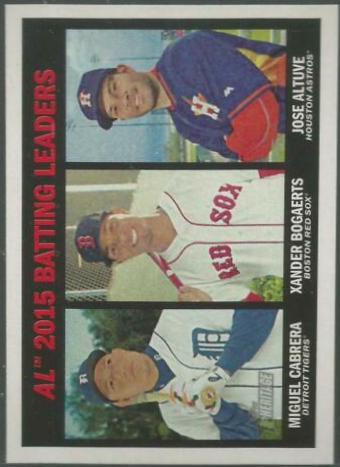 Miguel Cabrera, Xander Bogaerts, Jose Altuve #239
