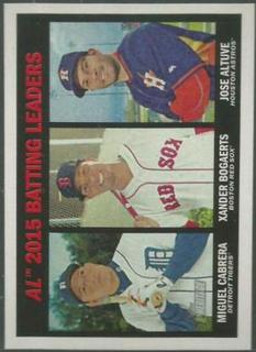Miguel Cabrera, Xander Bogaerts, Jose Altuve