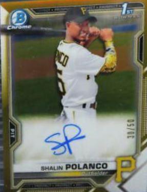 Shalin Polanco [Gold Refractor] #CPA-SP