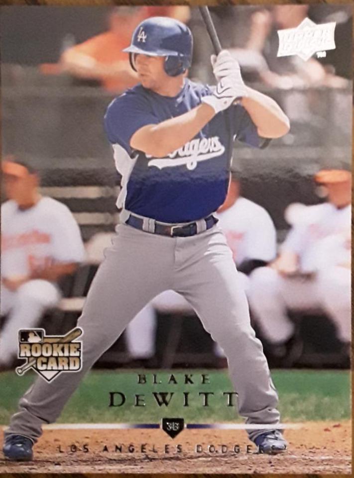 Blake DeWitt #715 Baseball Cards 2008 Upper Deck