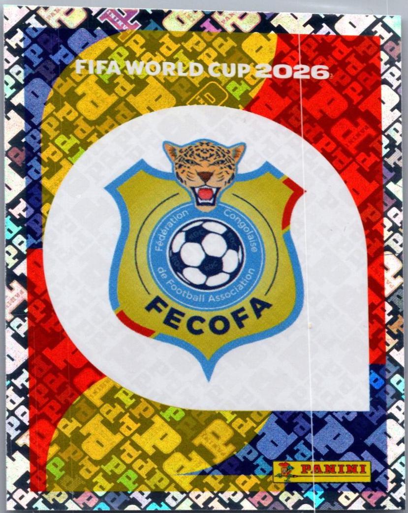 Congo DR Emblem #COD1 Prices | 2026 Panini FIFA World Cup Stickers ...