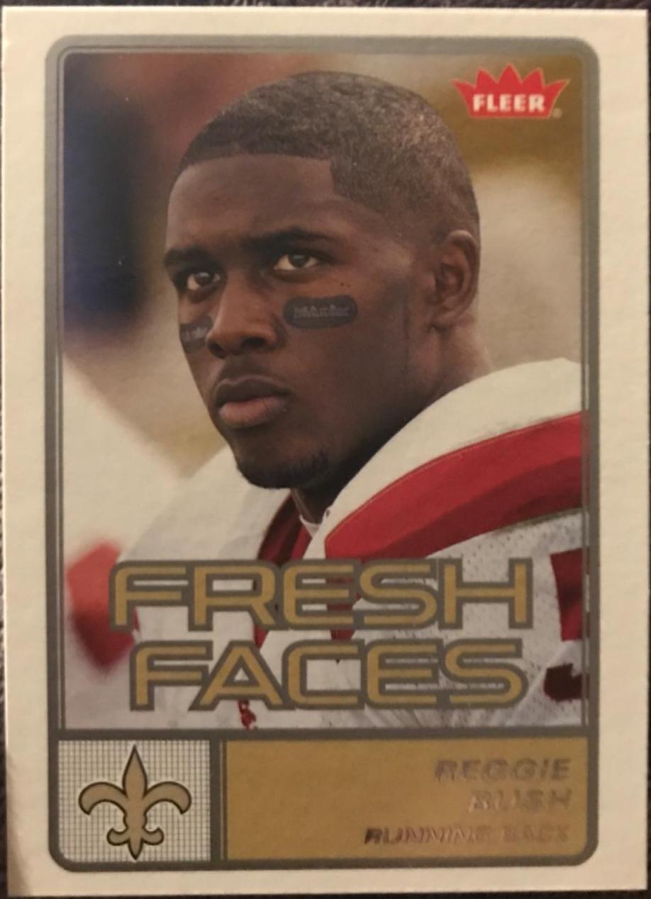 Reggie Bush #FR-RB Football Cards 2006 Fleer Fresh Faces