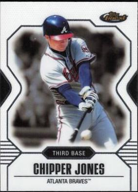 Chipper Jones #3 Baseball Cards 2007 Finest