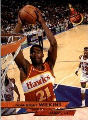 Dominique Wilkins #7 Basketball Cards 1993 Ultra