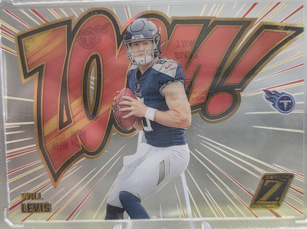 2023 Panini Zenith Zoom Will Levis #3 card
