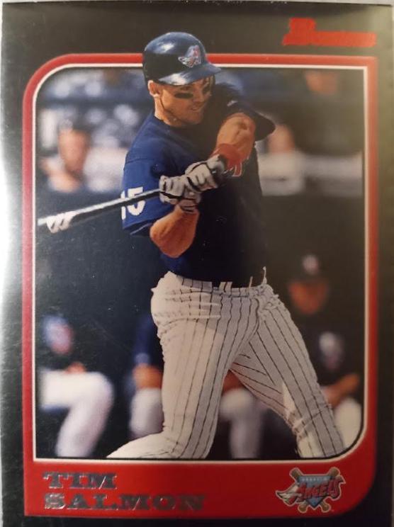 Tim Salmon #5 Baseball Cards 1997 Bowman