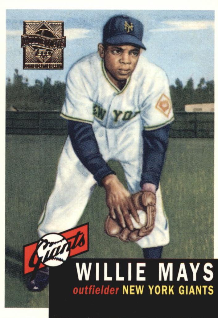 Willie Mays #3 Baseball Cards 1997 Topps Willie Mays