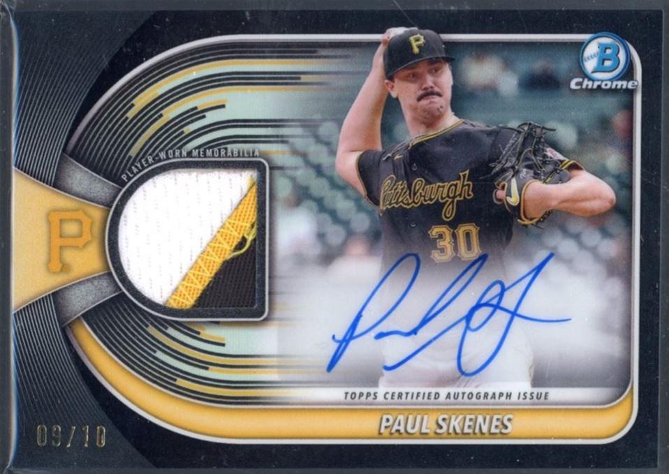 Paul Skenes [Gold Refractor] #BCAR-PS