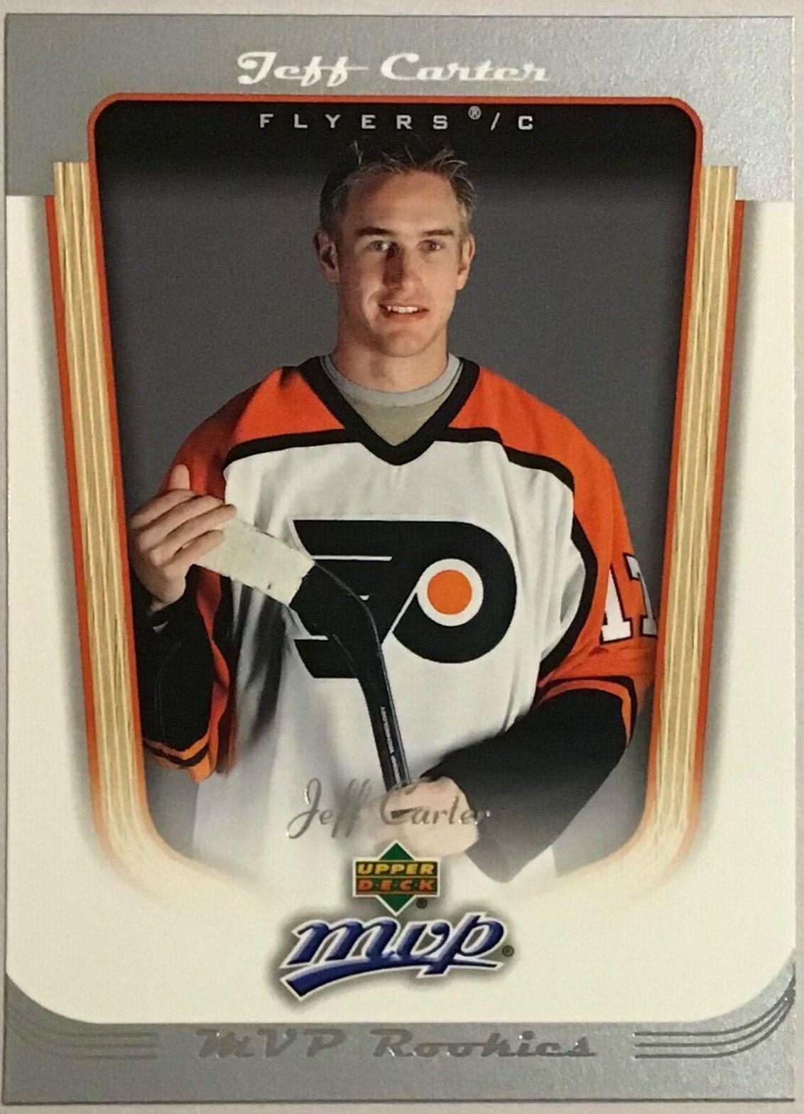 Jeff Carter #407 Hockey Cards 2005 Upper Deck MVP
